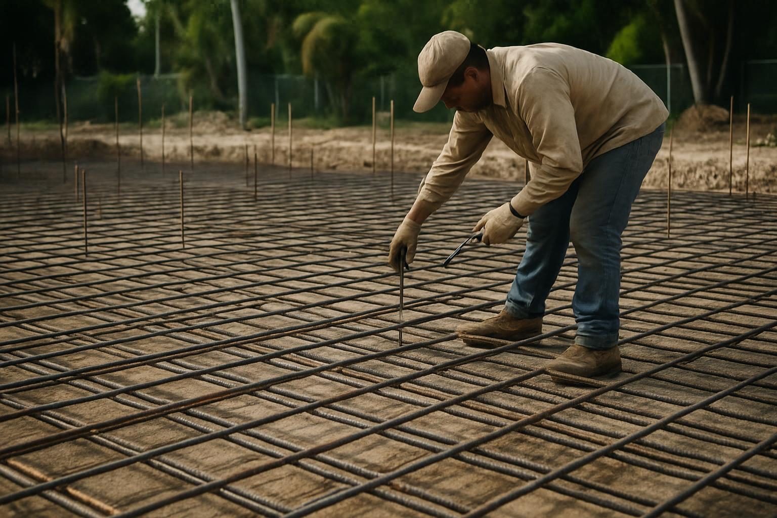 Stock photo: Concrete Foundations